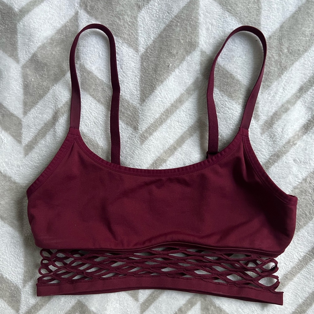 PINK Fish Net Top